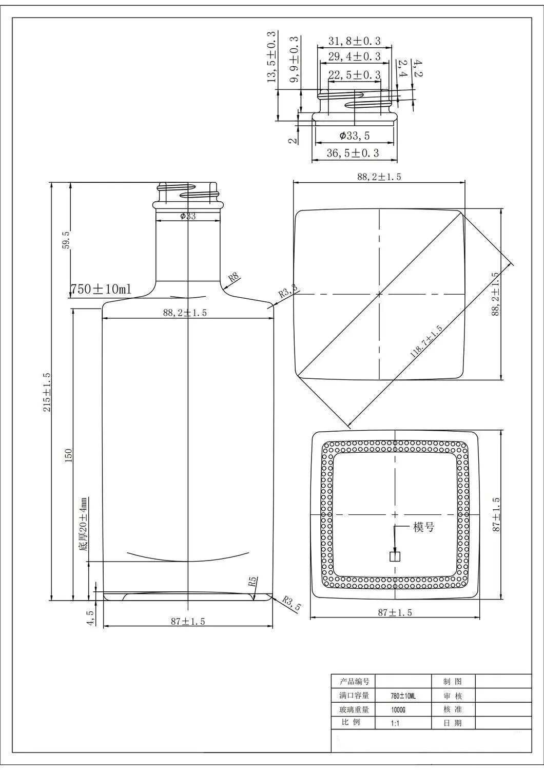 HTK-5892# original catalog drawing