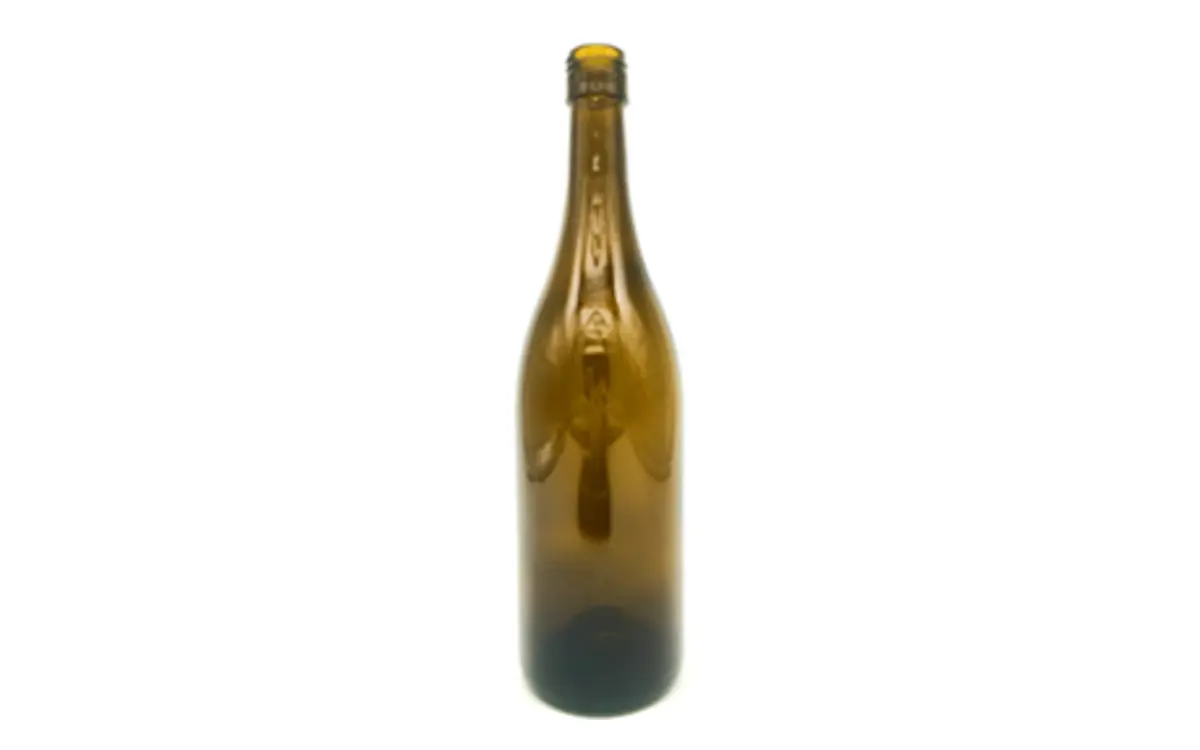Amber 750 mL wine bottle used as a sourcing reference